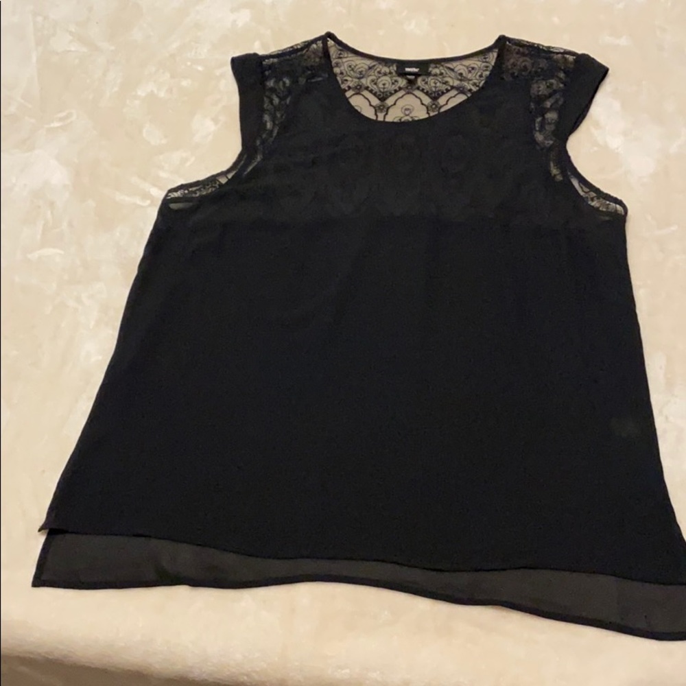 Mossimo sheer blouse sz XXL
